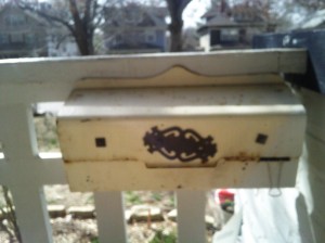 Icky mailbox.